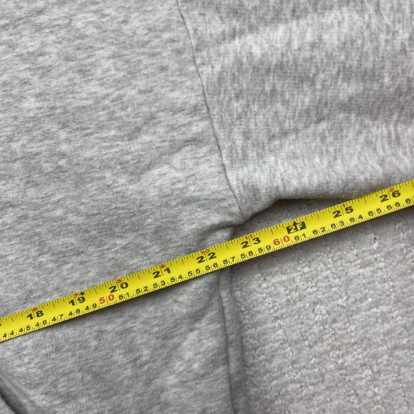 TNA Aritzia Cropped Hoodie Womens Size M White Icon Striped Sleeves Cozy Read - Picture 9 of 16